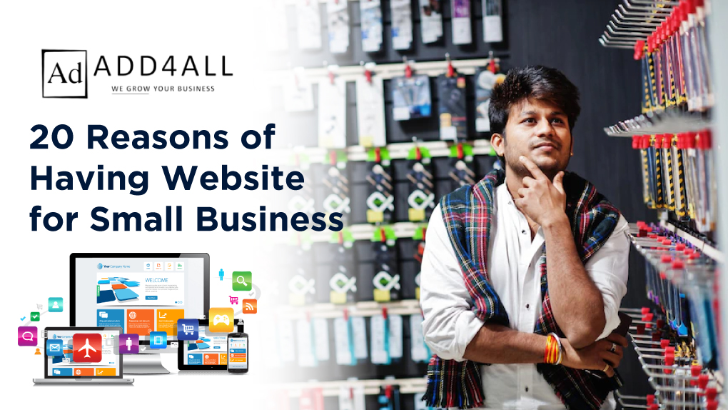 20 Reasons of having Website for Small Business